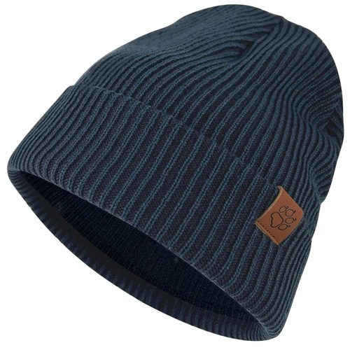 細直紋雙層針織保暖帽 毛帽『深藍』  |產品專區|飛狼特價商品
