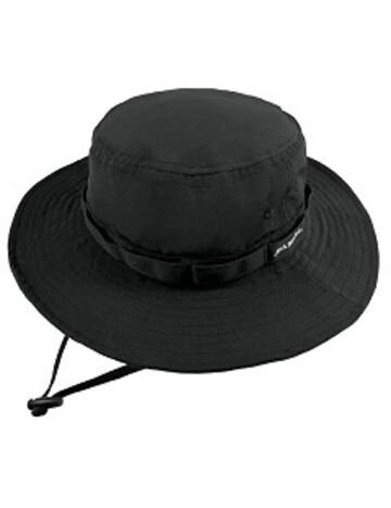 防撥水圓盤帽 拼接遮陽帽『黑』產品圖