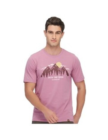 男 靜謐山林排汗衣 涼感棉短袖T恤『醬紫』產品圖