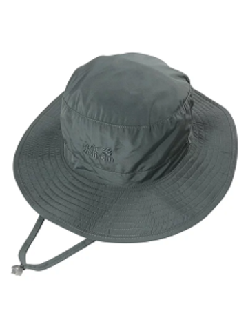 透氣抗UV可收納圓盤帽 遮陽帽『深灰』