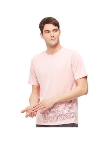 男 銀離子抗菌短袖排汗衣 T恤『粉』產品圖