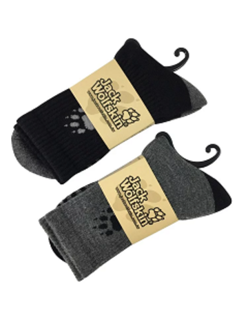 保暖透氣美麗諾羊毛襪 登山襪 (22-24 / 25-27 cm)『深灰』『黑』產品圖
