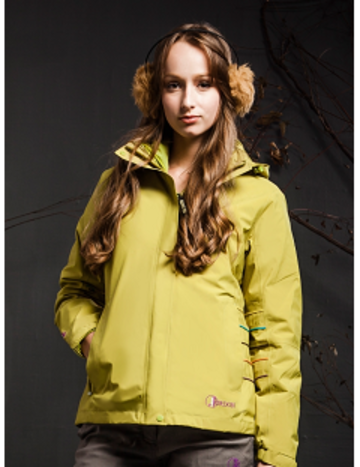 [JORDON]女款 GORE-TEX鵝絨兩件式外套『綠洲』  |產品專區|外套|羽絨外套