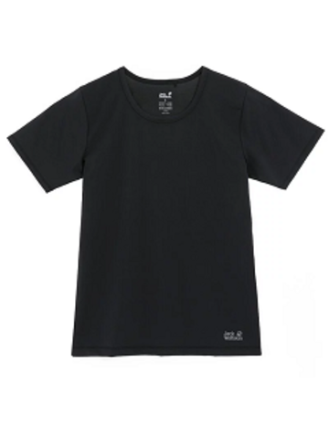 男 抗菌銅纖維透氣排汗內衣 T恤『黑』產品圖