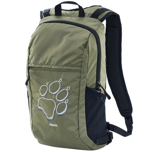 TRAIL 刺繡狼爪輕巧旅遊休閒包 健行背包 12L『綠』產品圖