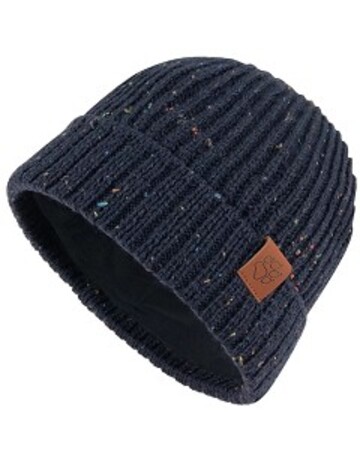 彩點內刷毛針織保暖帽 羊毛帽『軍艦藍』產品圖